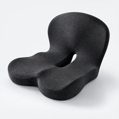 Ergonomic Orthopedic Memory Foam Lumbar Support Seat Cushion
